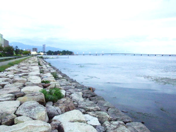 御殿浜 バス釣り ポイント 琵琶湖 瀬田川