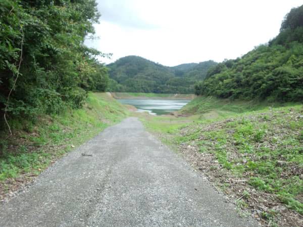 日吉ダム(小倉谷) 工事終了後のおかっぱりポイント