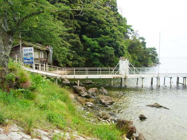 海津大崎 海津大崎港 バス釣り おかっぱりポイント