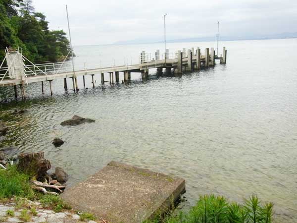 海津大崎 海津大崎港 バス釣り おかっぱりポイント