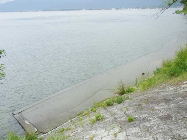 海津大崎 海津大崎港 バス釣り おかっぱりポイント