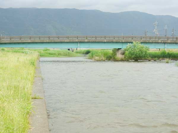 百瀬川 バス釣り おかっぱりポイント