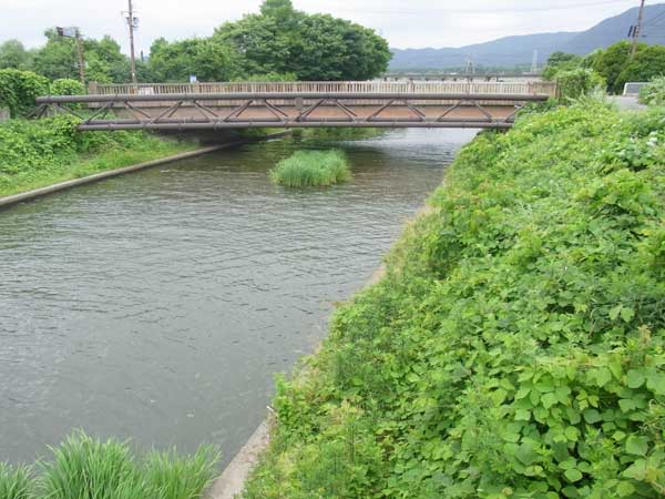 貫川 バス釣り おかっぱりポイント