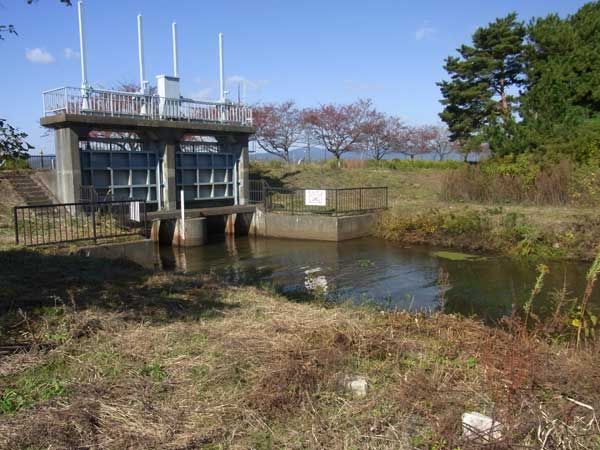 太田浜水門のおかっぱりポイント