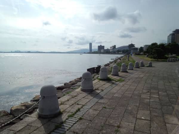 大津湖岸なぎさ公園から東側のおかっぱりポイント